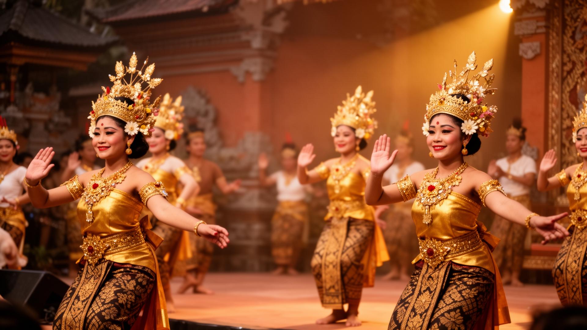 Tari, Tabuh, dan
Kain Endek Khas