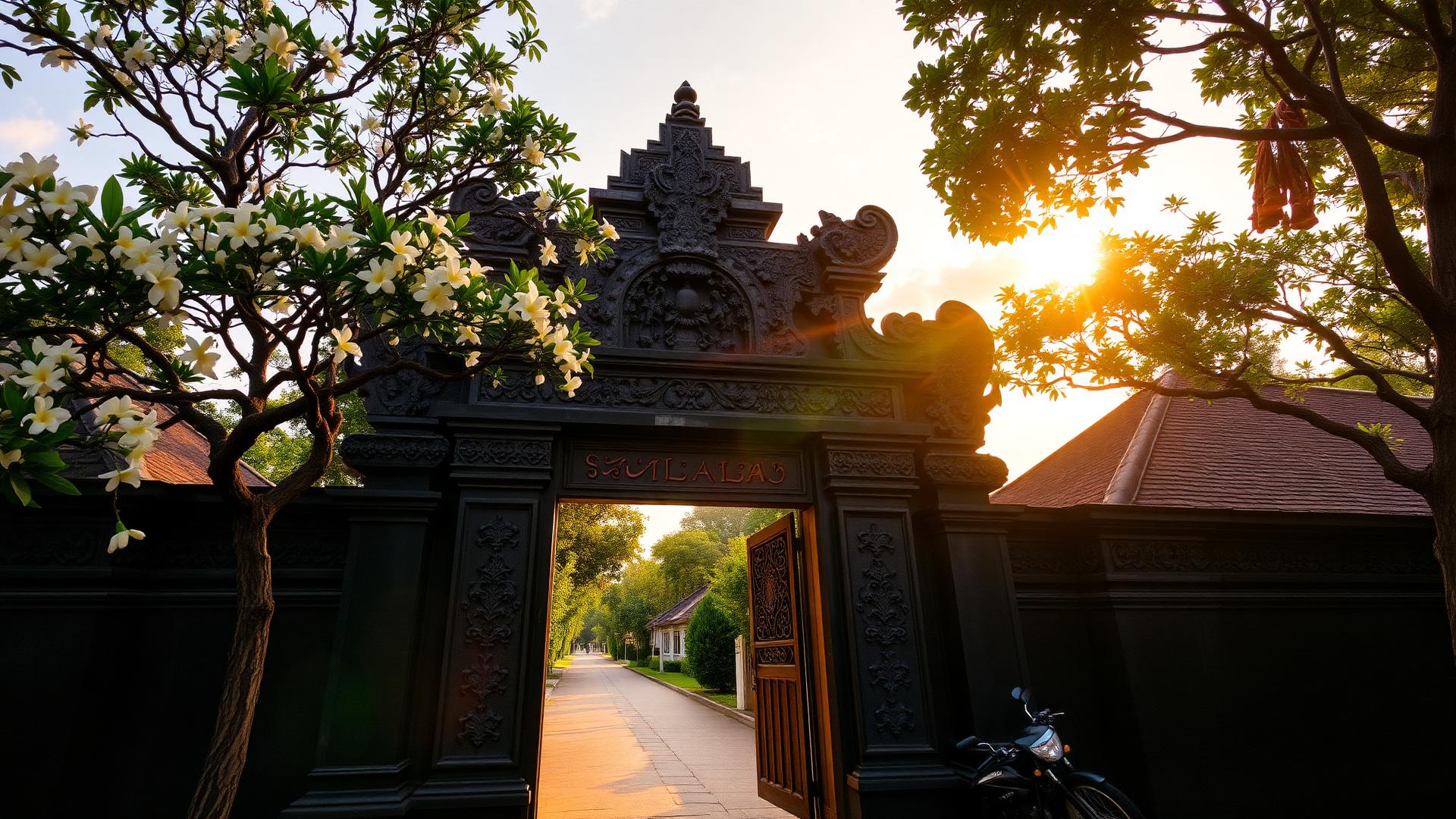 Candi Bentar
Menyambut Anda